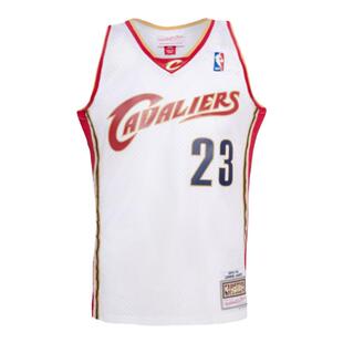 骑士队詹姆斯03-04赛季NBA官方MN复刻23号球衣SW球迷版