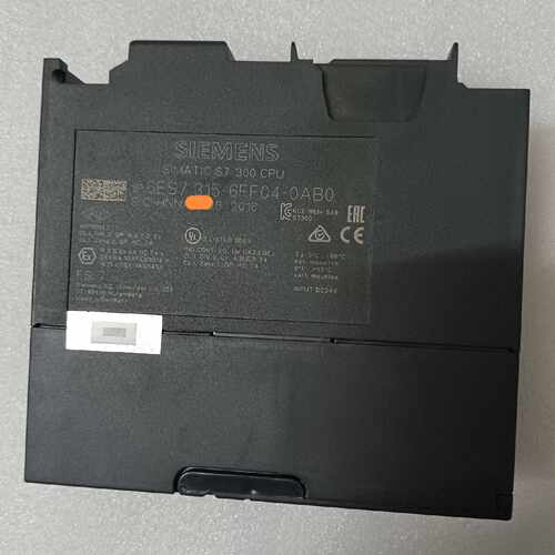 6ES7 315-6FF04-0AB0 西门子S7-300 CPU 工业控制模块
