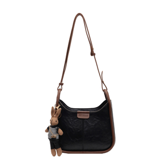 高级感美拉德包包女2025年春夏流行复古单肩腋下包通勤斜挎水桶包