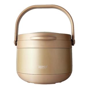 仙德曼焖烧锅家用真空焖烧煲保温锅免火再煮锅大容量不锈钢密封锅