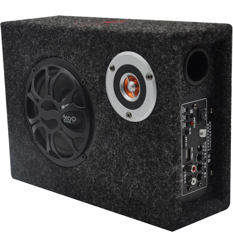 点烟器车载低音炮12V24伏铲车挖机改装蓝牙音箱大货车装载机音响