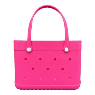 Michelle Girl2025夏季新款欧美ins风流行EVA小方手提包菜篮子女