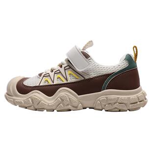 骆驼儿童运动鞋2026新款魔术贴防滑橡胶户外登山鞋男童女童徒步鞋