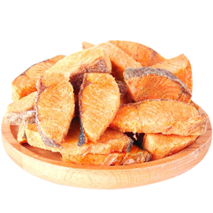 三文鱼冻干猫咪宠物含鱼油猫用零食粒块专用小鱼干猫粮狗狗美肉毛