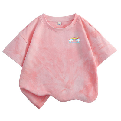 女童短袖t恤夏季2026新款