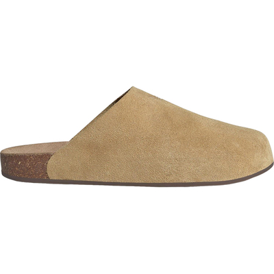 Adidas/阿迪达斯正品三叶草男女经典透气休闲日常绒面拖鞋JR3587