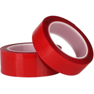 米乐奇魔力双面胶强力超薄对联透明贴气球玻璃墙面固定耐高温防水高粘度亚克力卡槽纳米无痕春联胶带大卷加宽