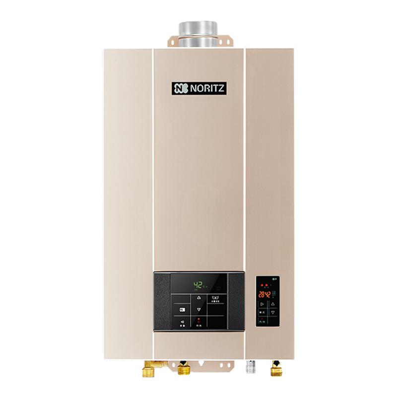 NORITZ能率GQ-13/16D2AFEXQ燃气热水器零冷水即开即热室内强排20L