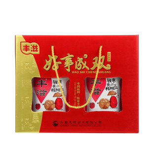 丰滋【心意礼盒】红枣夹核桃仁壶瓶枣休闲零食山西特产1400g