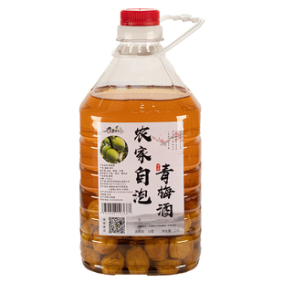 诏安青梅酒农家手工制作梅子酒酸酸甜甜胭脂梅酒鲜果泡制水果酒