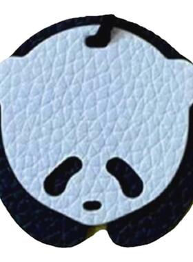 可爱头层牛皮动物挂件