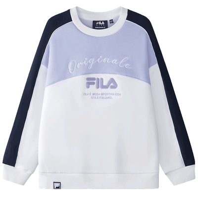 FILA斐乐女中大童套头卫衣