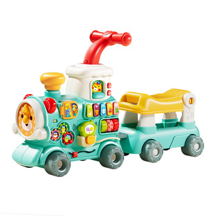 宝宝玩具小火车学步车早教益智婴儿一岁儿童周岁礼物男女1到3岁2