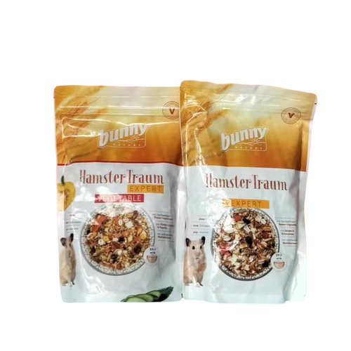 现货秒发德国Bunny专家版&新版熊类仓鼠粮 44种原料仓鼠盛宴500g