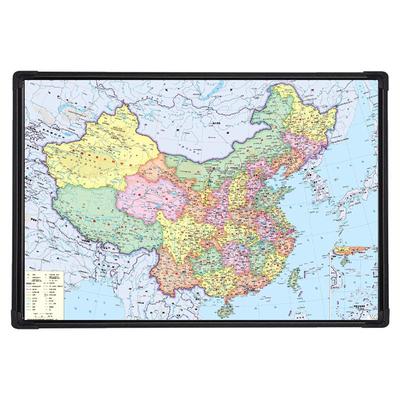 中国地图拼图1000片带相框