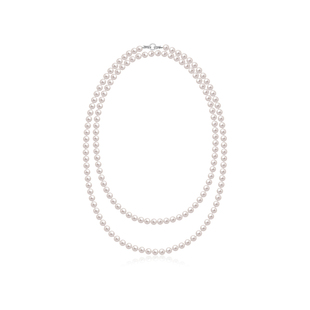 老凤祥淡水珍珠满串项链冬季双层毛衣链颈链女正品轻奢新年礼物