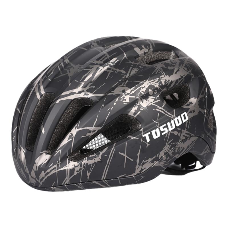 塔斯队长变色风镜骑行头盔男一体透气山地公路自行车安全帽女装备