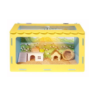 芦丁鸡饲养箱卢丁鸡窝小鸡笼子养殖保温箱子蜥蜴蛇仓鼠异宠饲养箱