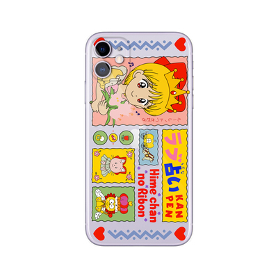 卡通原创可爱苹果少女