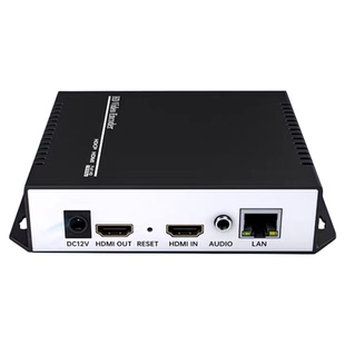 4K HDMI环出直播推流器 转网络onvif录屏转RTSP接NVR硬盘录像机 UDP接IPTV服务器 局域网/互联网RTMP