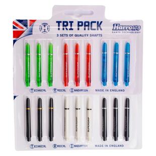 Tri Pack (Shafts) 飞镖杆组合套装 harrows哈路士英国原装进口