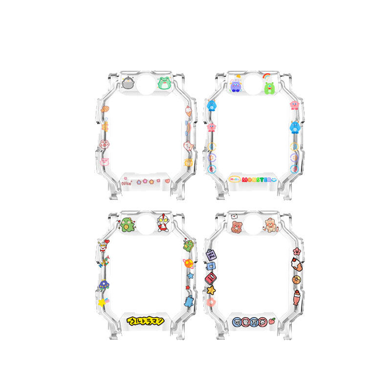 适用小天才电话手表Z9/Z8少年版Z11/Z7透明Z10保护壳印花Z1/Z6/D2a/D3透色表带Q1A/Z2钢化膜表套