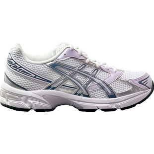 ASICS GEL-1130低帮男鞋女鞋春夏网面透气白银灰色休闲鞋1202A164