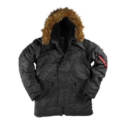 Alpha美式n3b大衣防寒保暖棉服