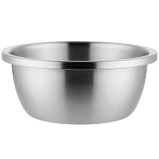 可加热不锈钢盆食品级可明火304汤盆加厚火锅铁盆电磁炉专用