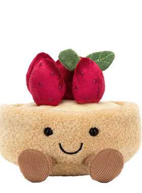 英国Jellycat趣味弗洛赫特草莓塔毛绒玩具安抚玩偶公仔生日礼物