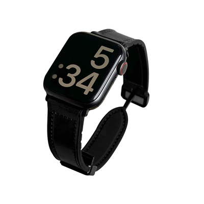 CLOUDHIS适用新款苹果手表带Applewatch9疯马皮硅胶s11磁吸扣iwatch8男女s10高级感春夏小众ultra运动透气SE