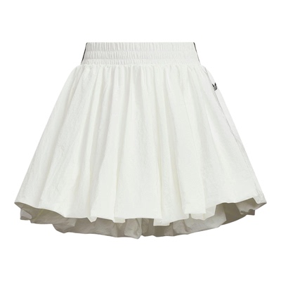 Adidas/阿迪达斯正品2025女士透气经典褶皱户外短裙KD8123