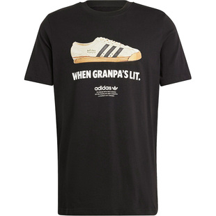 Adidas/阿迪达斯官方正品夏季新款男子透气休闲运动短袖T恤IC8872