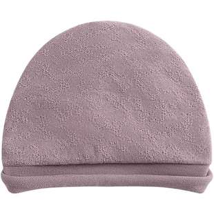 EXCEPTION例外女装秋冬款帽子绵羊毛保暖捏褶设计卷边针织帽冬帽