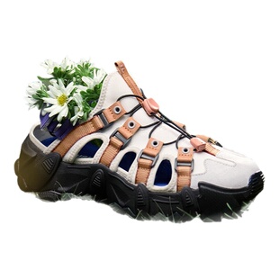 FILA FUSION 斐乐山脉凉鞋女鞋透气夏季户外徒步登山鞋男鞋运动鞋