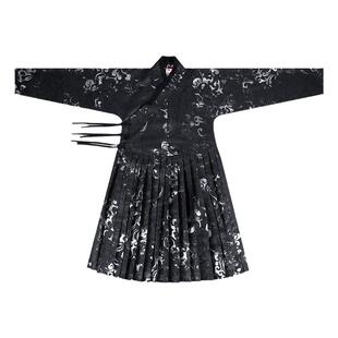 重回汉唐暮云行明制织银贴里原创正品非古装春秋季男装汉服