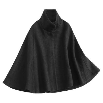 设计感长袖大衣欧美风毛呢外套女