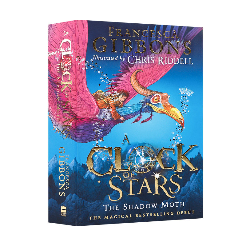 英文原版进口星星的时钟:阴影之蛾A CLOCK OF STARS: THE SHADOW MOTH 中小学生英语课外阅读读物奇幻故事小说HarperCollins