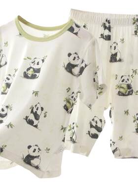 婴蓓依优可丝凉感套装家居服睡衣