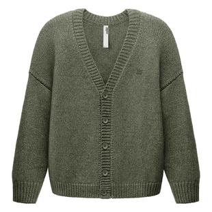 蕉内热皮503+++男士锁温开衫毛衣保暖宽松休闲羊毛针织衫外套新款