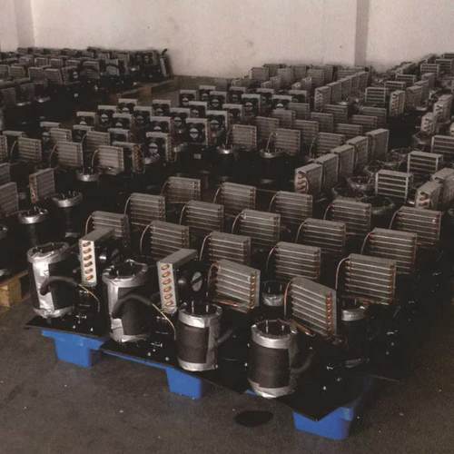 交流220V和直流压缩机冷凝机组微型制冷机组风冷冰箱机组DC12V24V