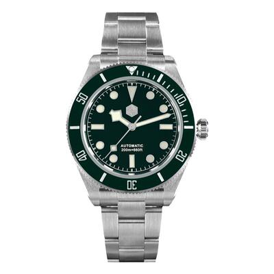 雪花针复古机械潜水表定制