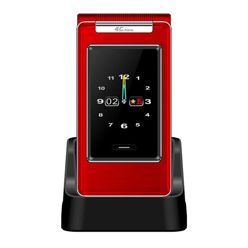 誉国威N805全网通4G翻盖老人手机