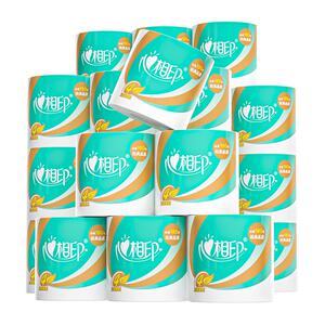 心相印经典心柔有芯卷纸180g*27卷卫生纸