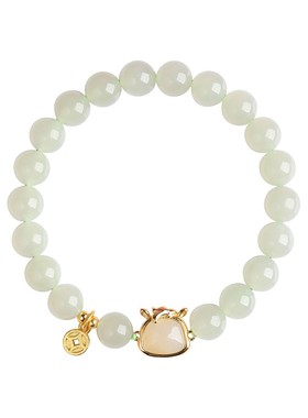 2026本命年和田玉转运珠女手链