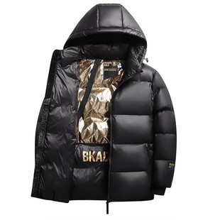 皮尔卡丹2025冬季新款黑金鹅羽绒服男女同款超厚零下30°保暖外套