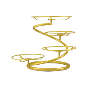 菜盘架台阶式冷盘架酒店桌面放菜架子摆盘神器转盘菜架冷菜备菜架