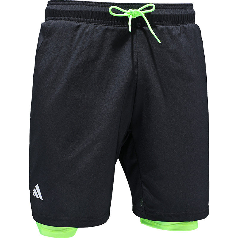 Adidas速干网球短裤男子 阿迪达斯兹维列夫法网吸湿透气运动下装
