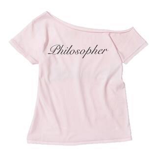 SCULPTOR韩国26夏季女士字母印花设计感百搭落肩短袖T恤MUSINSA