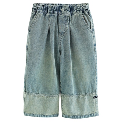 女童薄款牛仔防蚊裤2026夏季新款